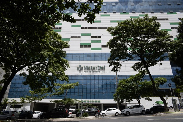 Fachada do Hospital Mater Dei Contorno em Belo Horizonte